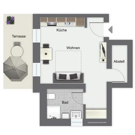 Triton Souterrain 10 Apartment *